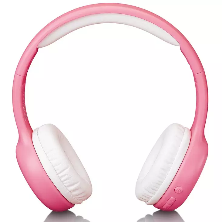 Lenco hpb 110pk lasten bluetooth kuulokkeet pinkki - Kuulokkeet - 8711902045564 - 1