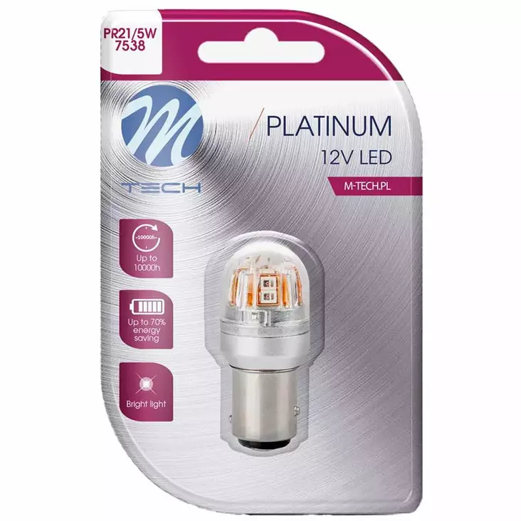 Pr21 5w 7538 mtech platinium poltin - LED-polttimot ja LED-sarjat - 5901508551474 - 1