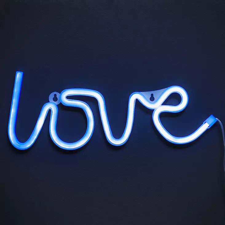 Led neonvalo tekstillä love - Led-nauhat ja led-listat - 6410416480824 - 1
