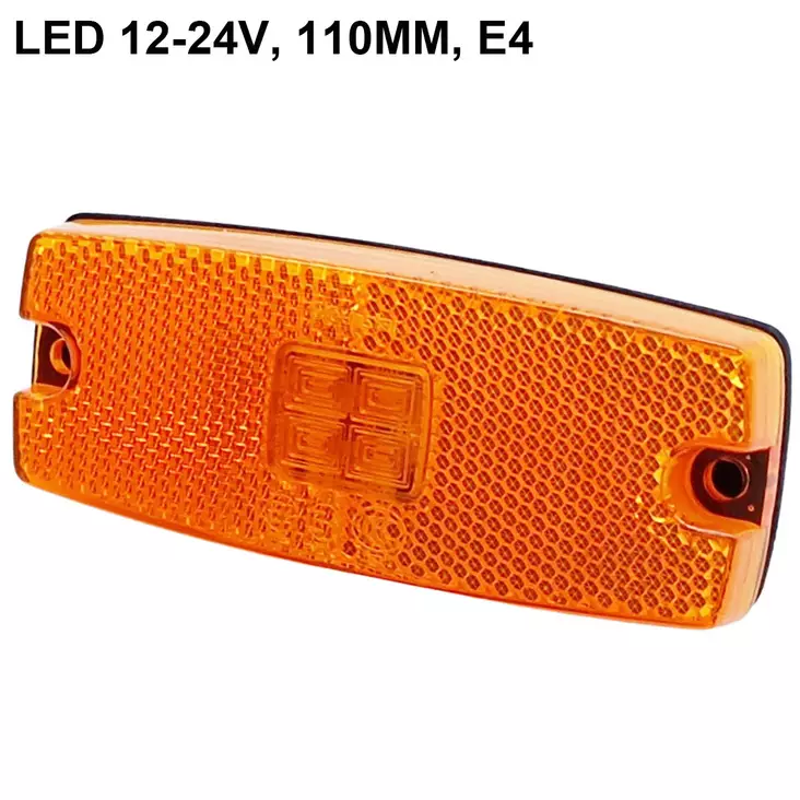 Led äärivalo peräkärryyn oranssi - Peräkärryn äärivalot ja polttimot - 6430032151694 - 1