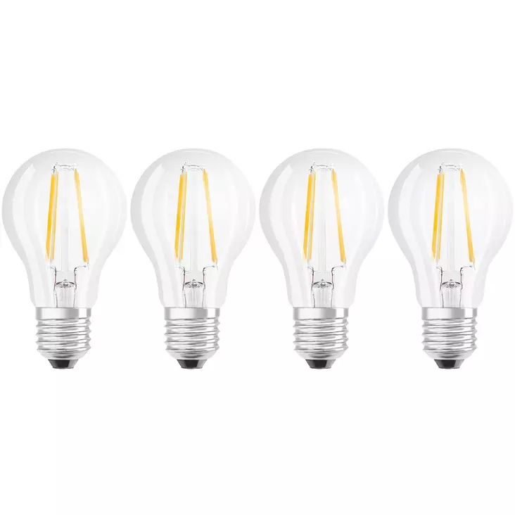 led lamppu filament 4 kpl E27 - Filamenttilamput - 6438168104614 - 1