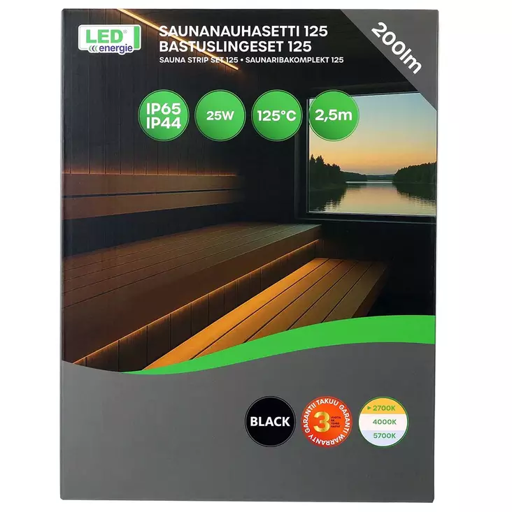 Led valonauha saunaan - Led-nauhat ja led-listat - 6418536034774 - 1