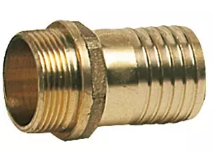 Letkuliitin uros 1/2x20 - Veneen läpiviennit ja putkiosat - 8033137008184 - 1