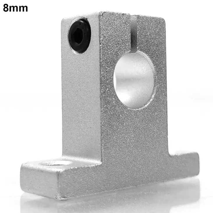 Lineaariakselin pidike 8mm - Lineaarilaakerit ja lineaariakselit - 6438471022124 - 1