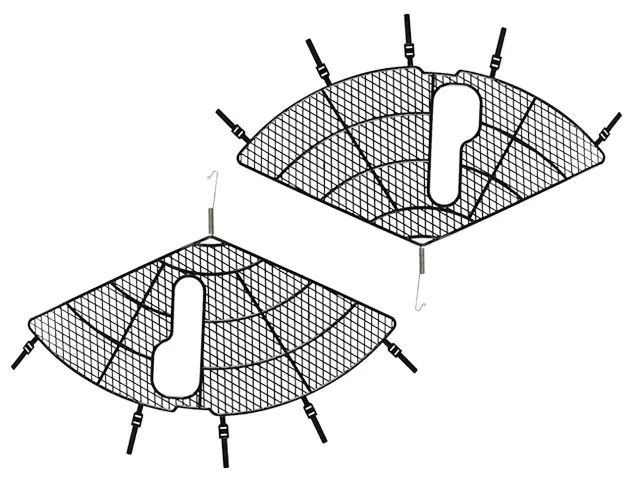 Lokasuojaverkko Cavo hame, musta - Polkupyörän lokasuojat ja ketjusuojat - 7332440132724 - 1