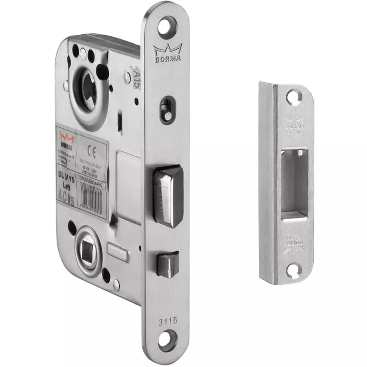 ulko-oven lukkorunko dorma 3115, kaksikätinen malli - Oven lukot - 6414675151754 - 1