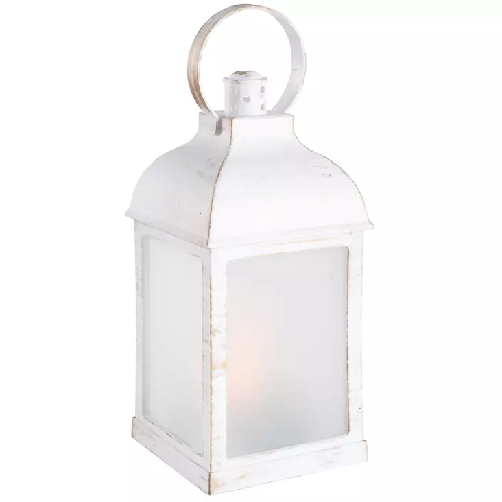 Stina led lyhty 21 cm valkoinen - Led-lyhdyt - 6435200322234 - 1