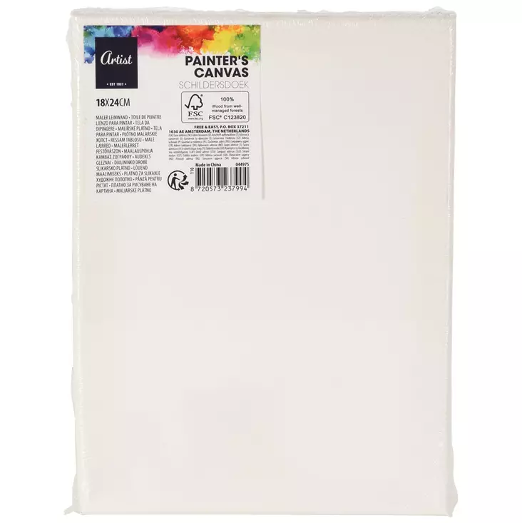 Canvas maalauspohja - Taulun pohjat ja telineet  - 8720573237994 - 1