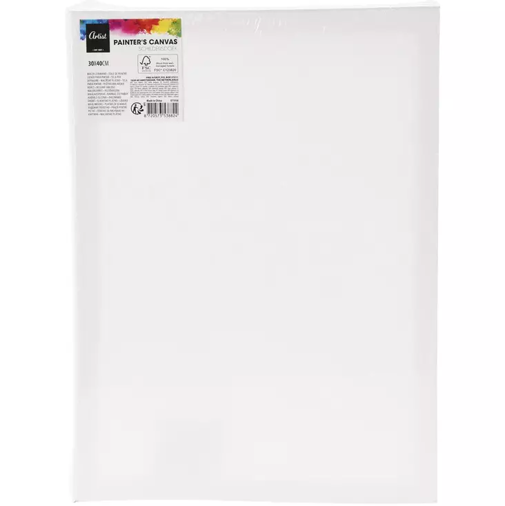 Maalauspohja 30x40cm - Taulun pohjat ja telineet  - 8720573538824 - 1