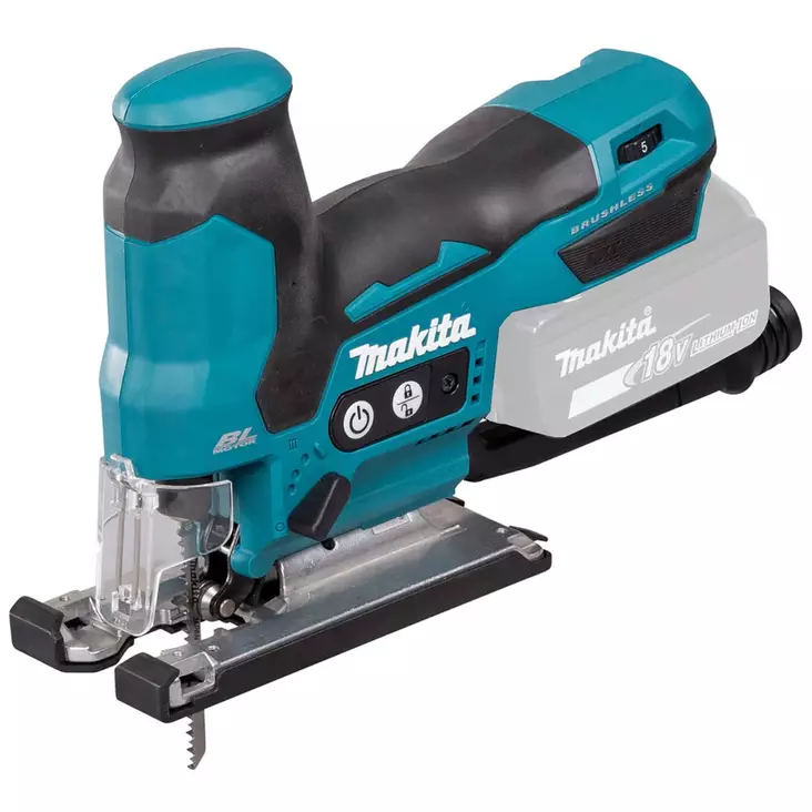 Makita djv185z 18v lxt akkupistosaha hiiliharjattomalla moottorilla ja suorarunkoisella rakenteella - Puukkosahat ja pistosahat - 088381780384 - 1