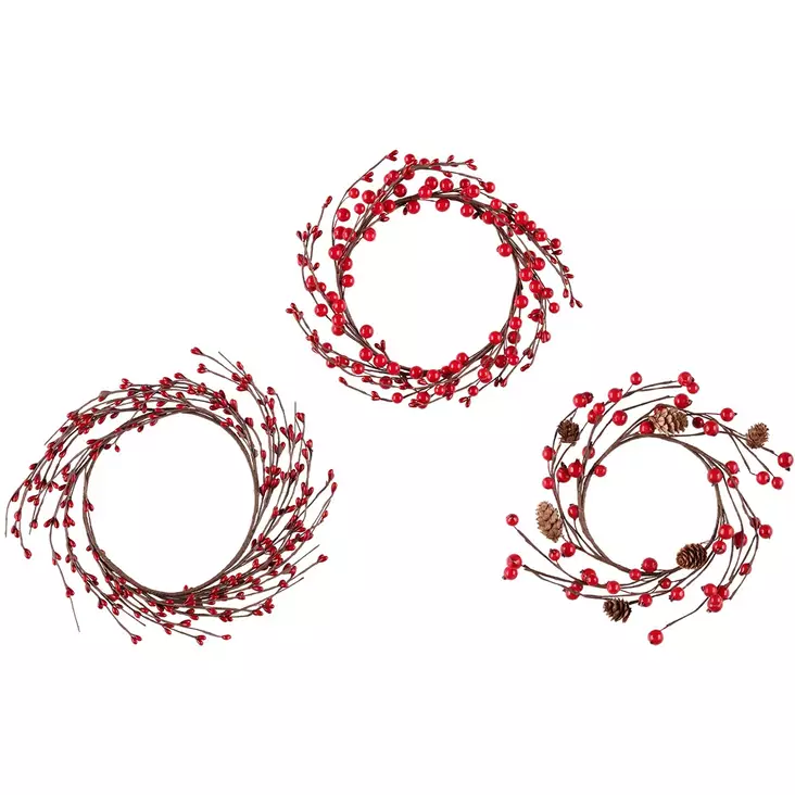 Jouluinen mansetti - Havukranssit ja havuköynnökset - 6410416511184 - 1