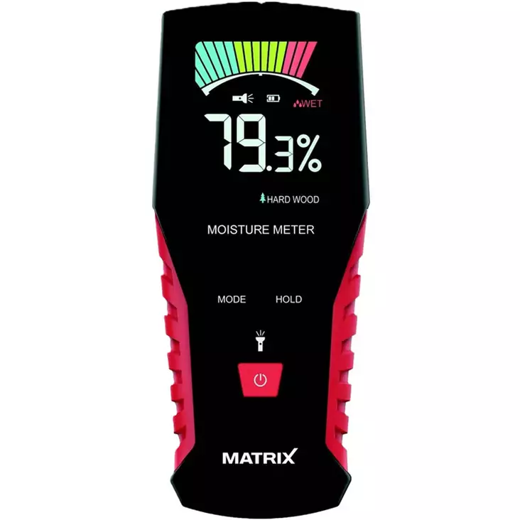 Matrix kosteusmittari pintamittaukseen ilman piikkejä - Rakennemittarit ja kosteusmittarit - 6418536034224 - 1