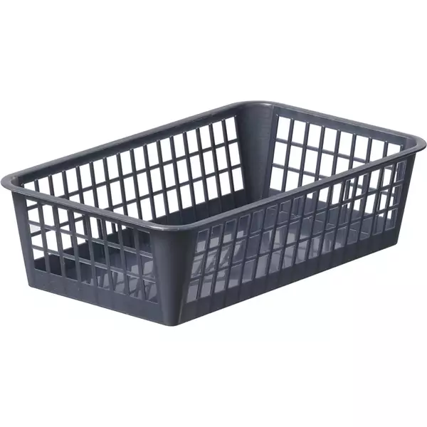 Minikori tummanharmaa Orthex 25x15x7cm - SmartStore muovilaatikot - 6411760502644 - 1