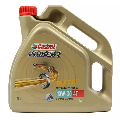 Moottoriöljy Castrol 10W-30 Power 1 4T 208L - 4-tahti öljyt - 4008177072314 - 2