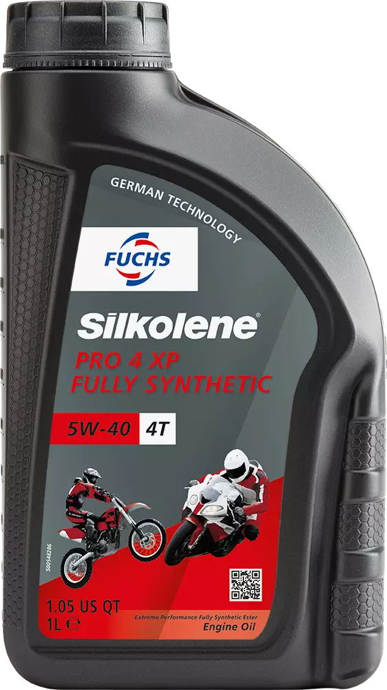 Moottoriöljy Silkolene Pro 4 5W-40 XP 1L - 4-tahti öljyt - 5031131762364 - 2