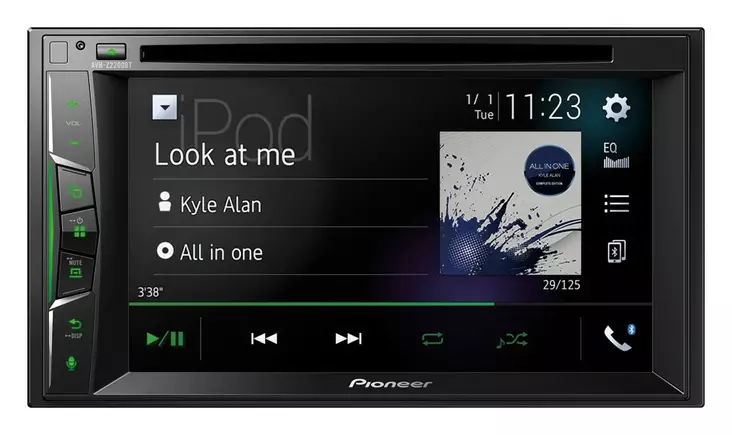 Multimediasoitin Pioneer AVH-Z2200BT - Autosoittimet - 6438471343144 - 2