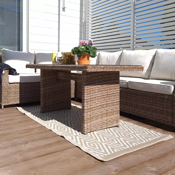 Muovimatto terassille tai parvekkeelle - Caravan taloustarvikkeet - 8719987023644 - 1