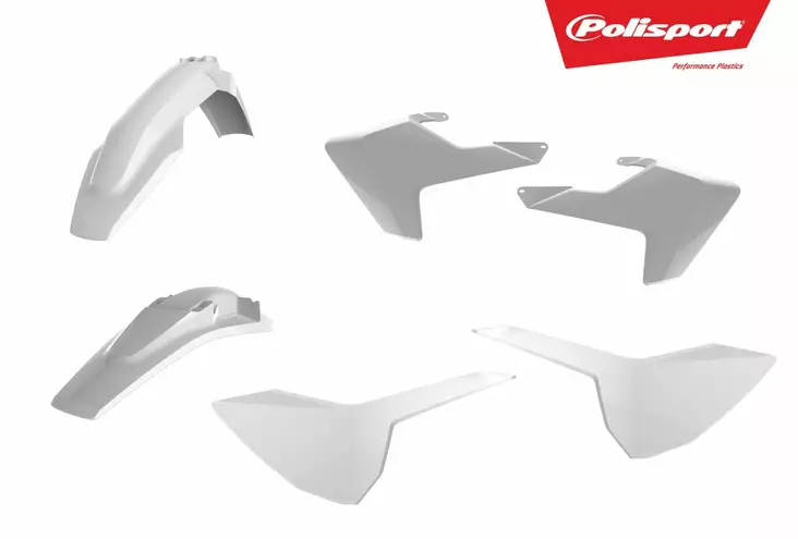 Muovisarja Husqvarna TE/FE 17-19 valkoinen - Motocrosspyörien katesarjat - 90894 - 2