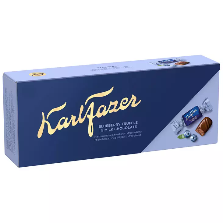 Mustikkatryffeli konvehti 250g box - Suklaalevyt ja konvehdit - 6416453053144 - 1