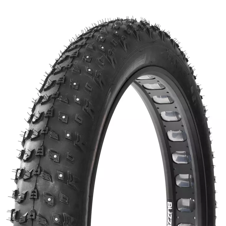 Fatbike pyörän 26" talvirengas nastoilla - Polkupyörän ulkorenkaat 29", 28" ja 26" - 6927116104894 - 2