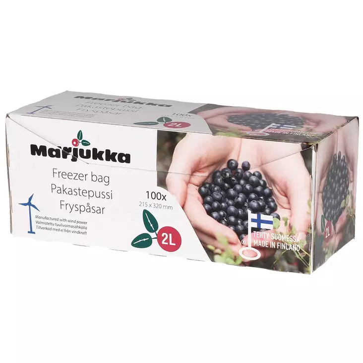 Pakastepussi 2 l - Pakasterasiat ja pakastepussit - 6410413200784 - 1