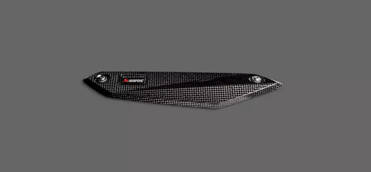 Pakoputken lämmönsuoja Akrapovic Carbon F900R/XR 20- - Moottoripyörän pakoputkistot - 3831113588874 - 2