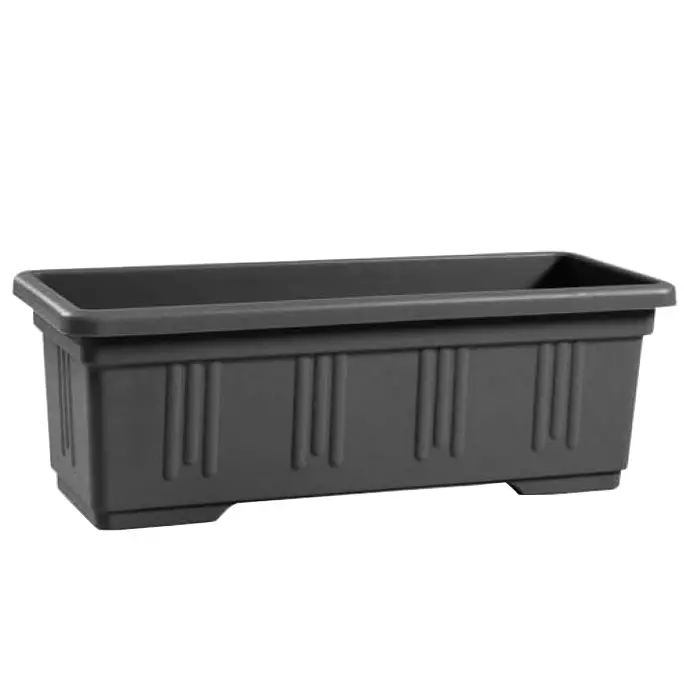 Harmaa parvekelaatikko ulos - Parvekelaatikot ja kiinnikkeet - 8008133586554 - 1