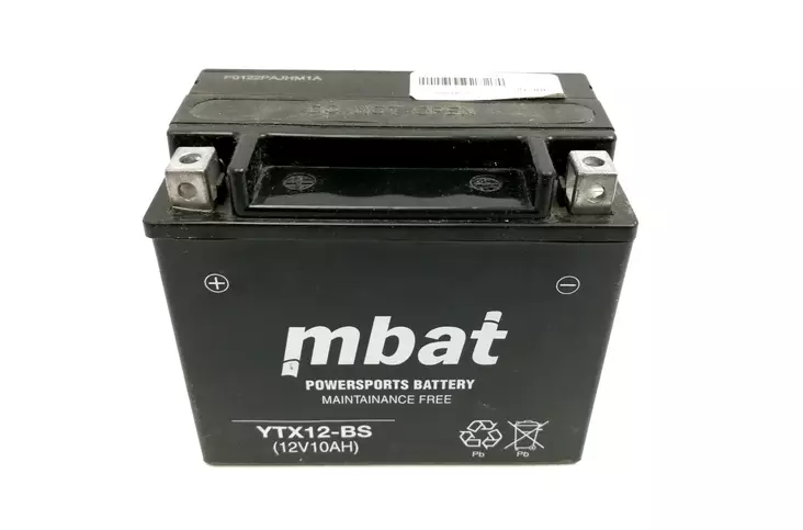 Pienkoneakku 10Ah YTX12-BS 151x88x132mm - Pienkoneakut 10-30Ah - 8717101002254 - 3