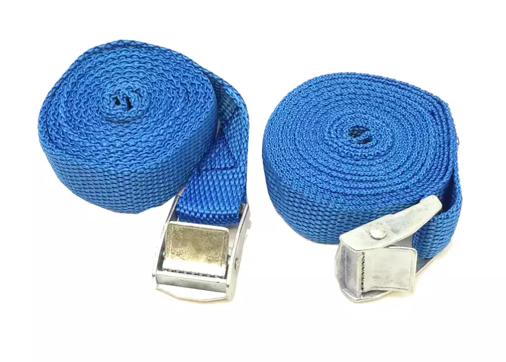 Pikalukkovyö 250kg 2,5m 25mm 2kpl - Sidontaliinat - 6438168090504 - 2