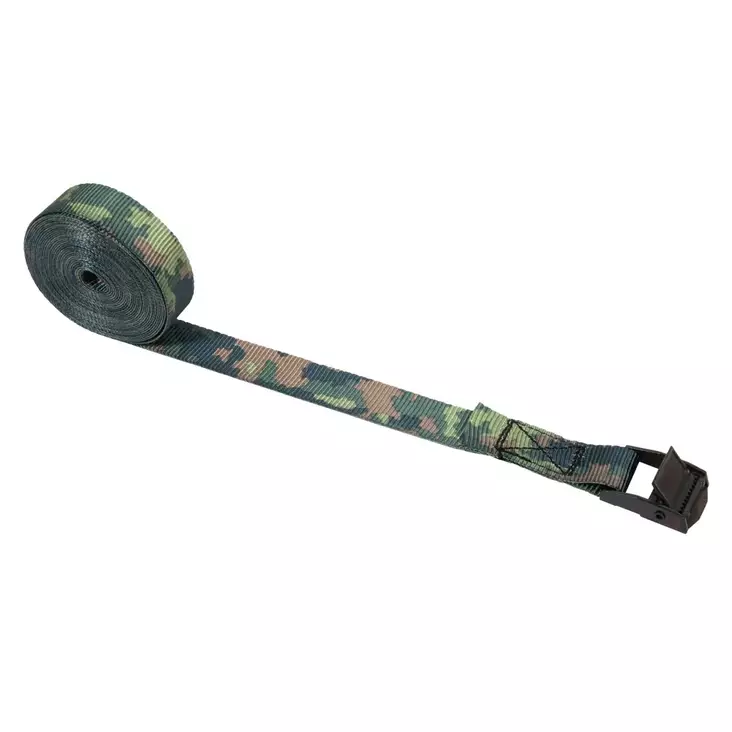 Pikalukkovyö 25mm 5m maastokuvio 10kpl - Sidontaliinat - 6430065653134 - 1