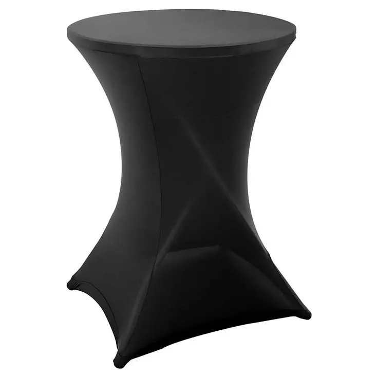 Pöydänpäällinen musta coctailpöytäliina - Sohvapöydät - 8721037534734 - 1