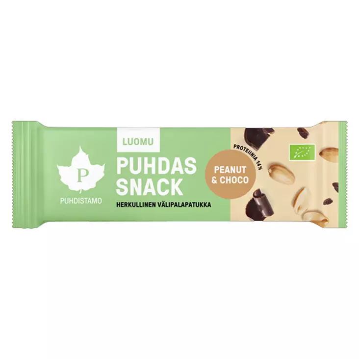 Puhdas snack peanut choco - Patukat - 6430039229914 - 1