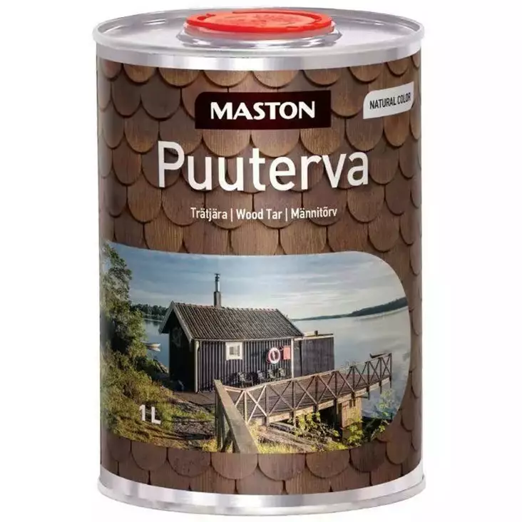 1l puuterva maston - Venetervat, tärpätit ja käsittelyöljyt - 6412490046934 - 1