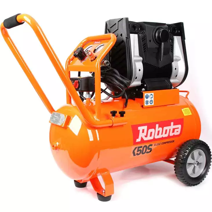 Robota kompressori 50l paineilmakäyttöön - Kompressorit - 6438212108704 - 1