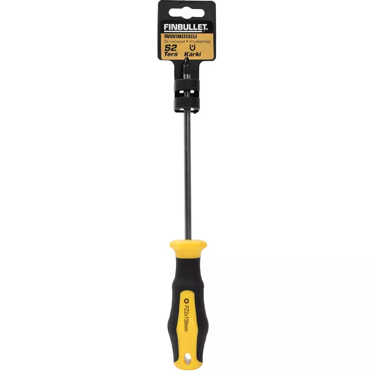 Finbullet ruuvimeisseli pz2 x 150mm - Ruuvimeisselit - 6438152040614 - 1
