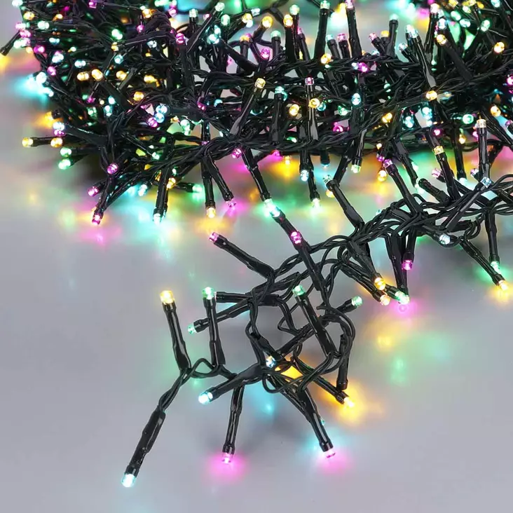 Värikäs led valosarja soft multicolor pastelliväri - Valoketjut ulko- ja sisäkäyttöön - 8721037648134 - 1