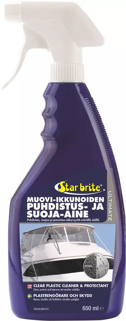 Star brite Muovipintojen puhd/suoja 650ml spray - Veneen pesuaineet ja tarvikkeet - 071247952254 - 1
