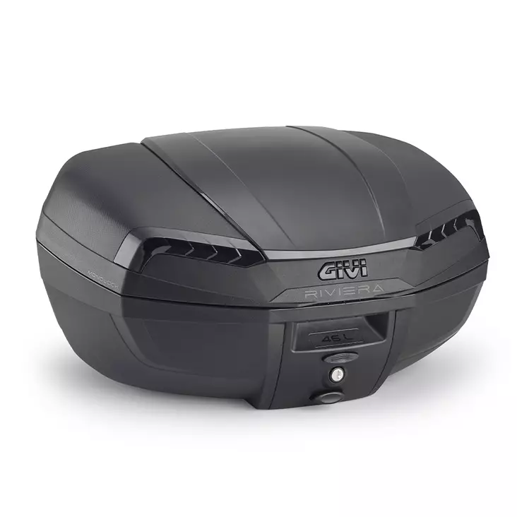 Topcase Givi E45 Triple Black 45L - Moottoripyörän laukut - 8019606356864 - 2