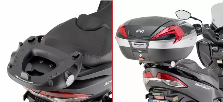 Toppboxhållare Givi AN400 06-18 - Moottoripyörän laukkujen kiinnityssarjat - 6438471335644 - 2