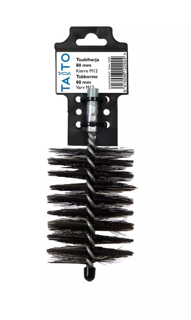 Tuubiharja 80mm M12 - Nuohousharjat ja harjanvarret - 6416096122924 - 1
