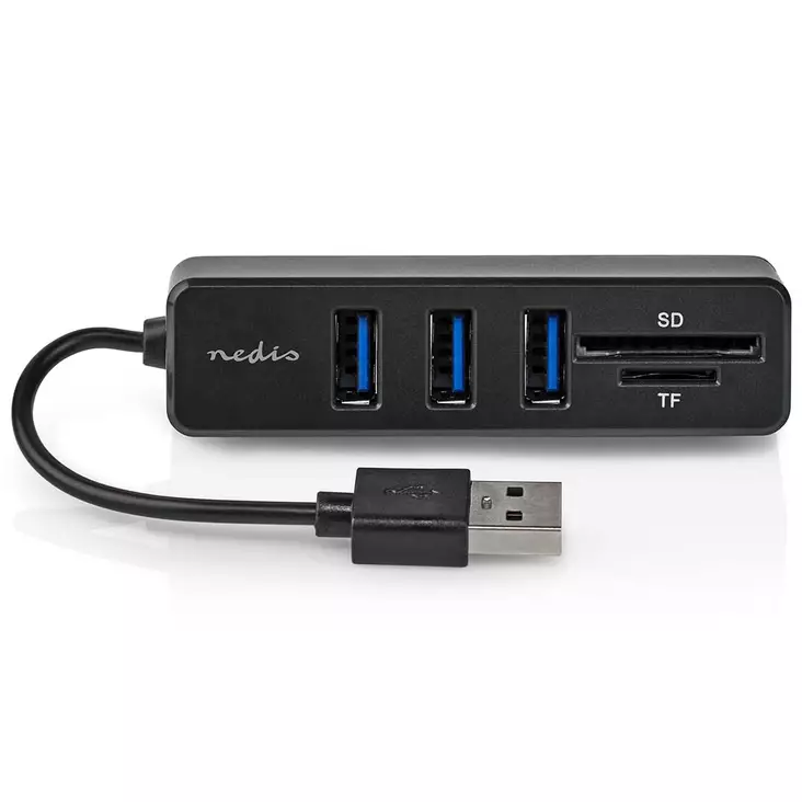 Usb keskitin - Liittimet, adapterit ja telakointiasemat - 5412810415724 - 1