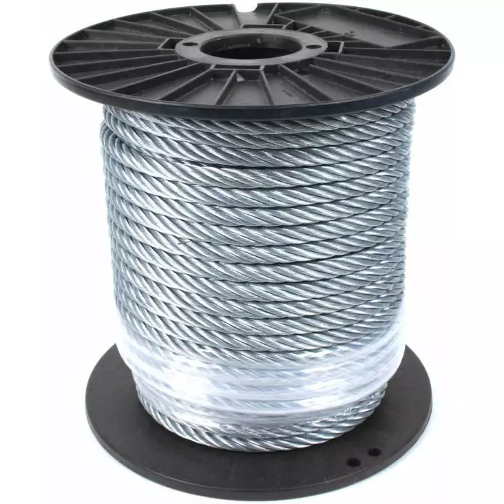 teräsvaijeri kuoreton 12mm 50m kela - Ketjutaljat ja vaijeritaljat - 6430065650454 - 1