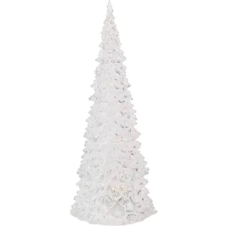 Akryyli led joulukuusi 27 cm paristokäyttöinen - Pöytävalokoristeet - 8720573600194 - 1