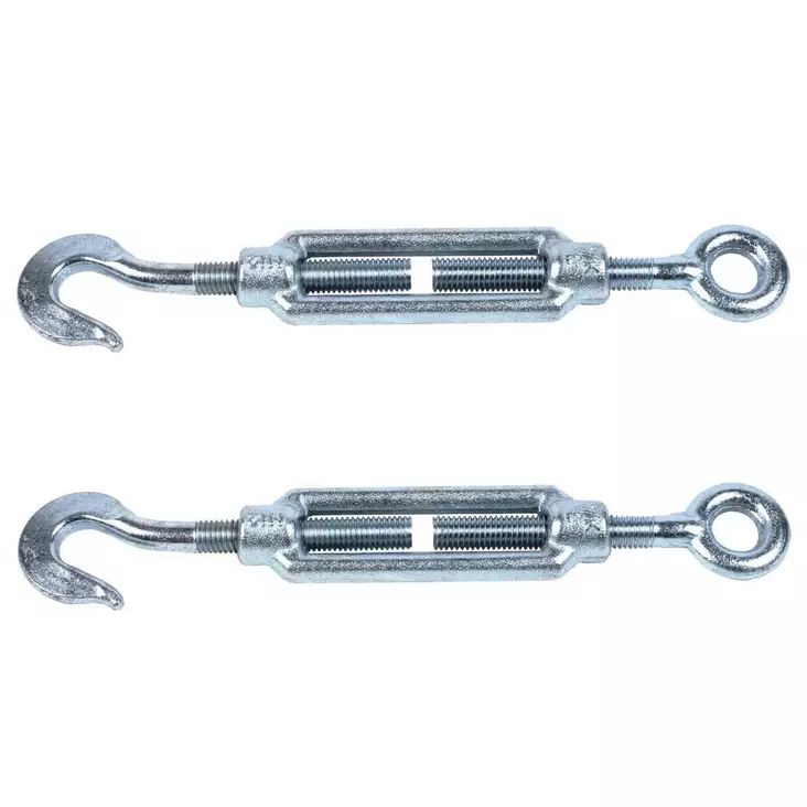 Vanttiruuvit din 1480 silmukka koukku m10 - Vaijerin kiinnitystarvikkeet - 7393347598754 - 1