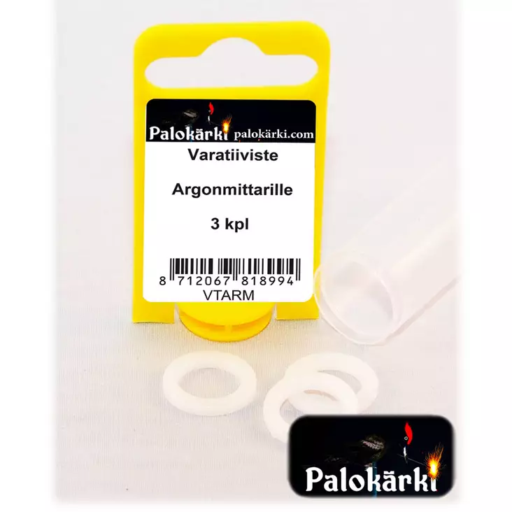 varatiiviste 3kpl argonmittarille - Hitsauskaasut ja kaasumittarit - 8712067818994 - 1