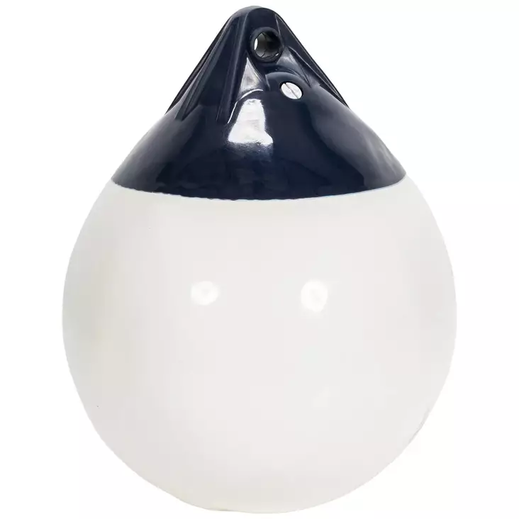 Täytettävä poiju 210mm pvc valkoinen lepuuttaja - Veneen lepuuttajat ja poijut - 6418914035324 - 1