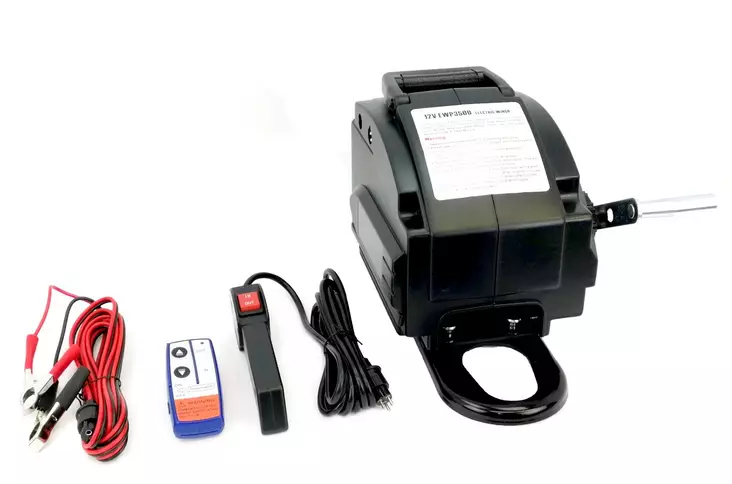 venevinssi 3500lbs - Venetrailerin vinssit ja keulatuet - 6438471002324 - 1