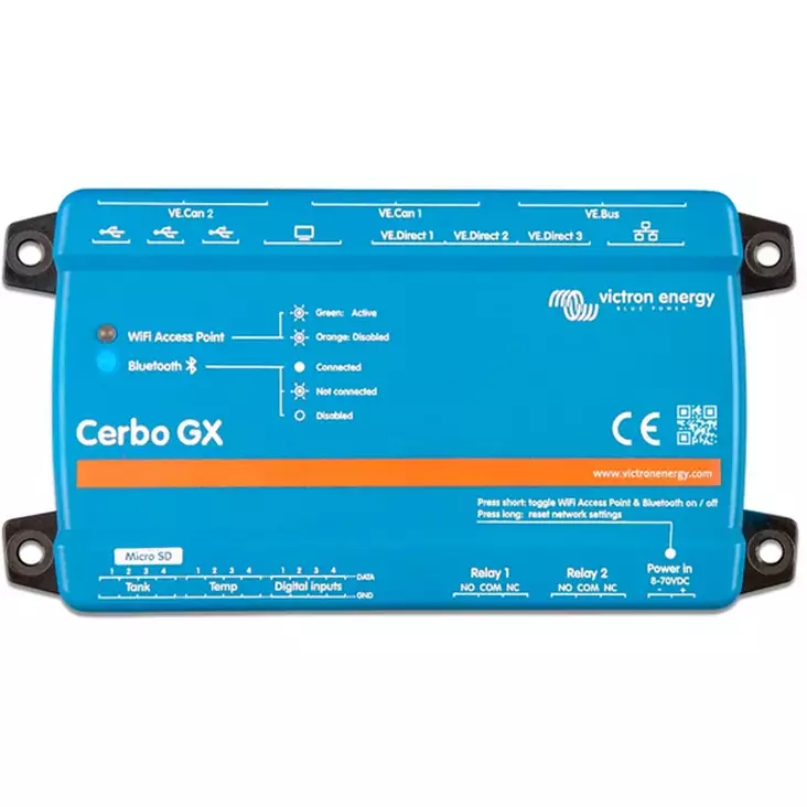 Tiedonsiirtokeskus victron cerbo gx mk2 - Aurinkopaneelijärjestelmät - 8719076062264 - 1