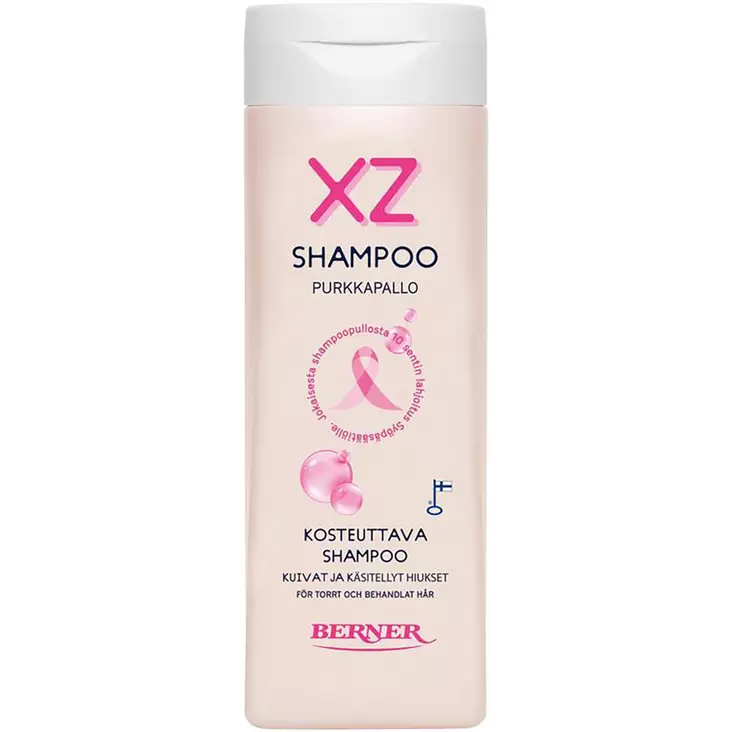 Xz purkkapallo roosa nauha shampoo 250 ml - Shampoot - 6414505210224 - 1