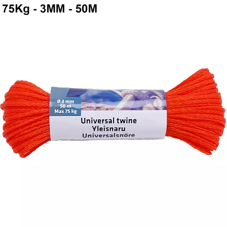 Yleisköysi 3mm x 50mm kelluva - Narut - 6410413287044 - 1